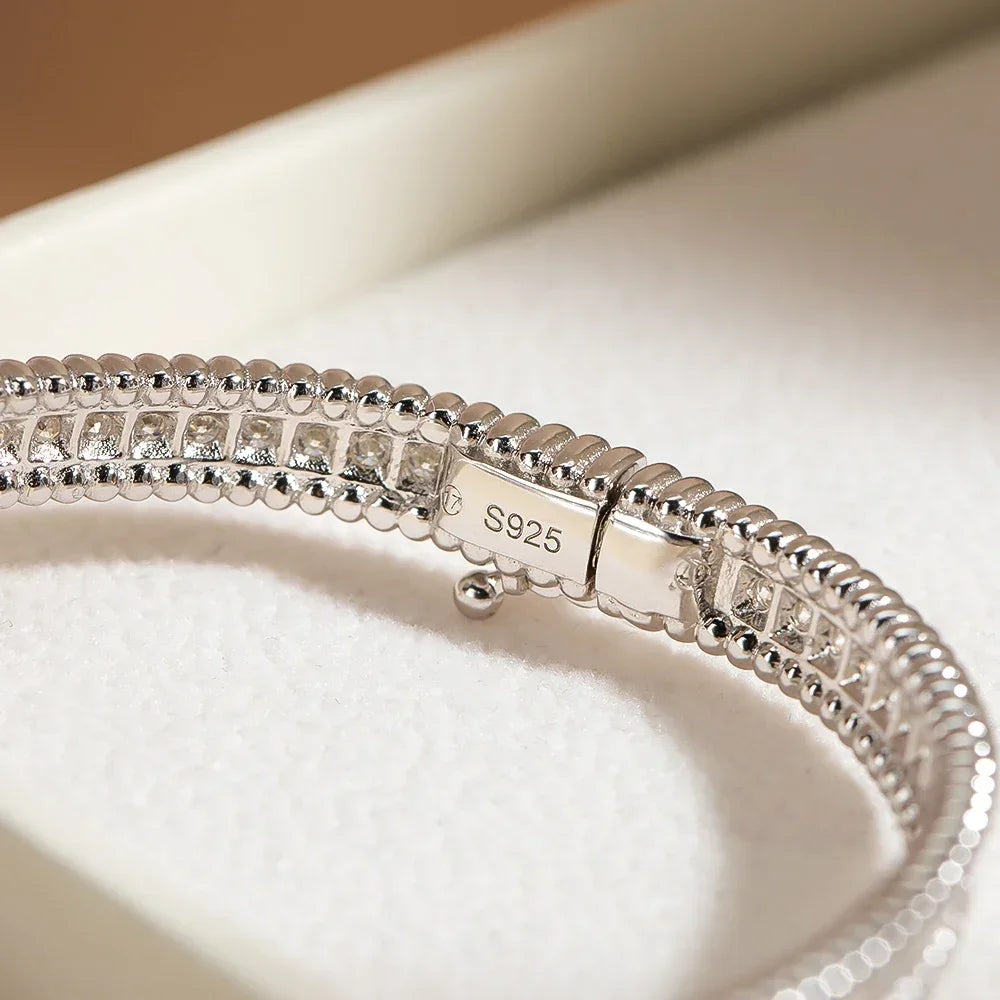 Bracelet 2 Mm full Moissanite