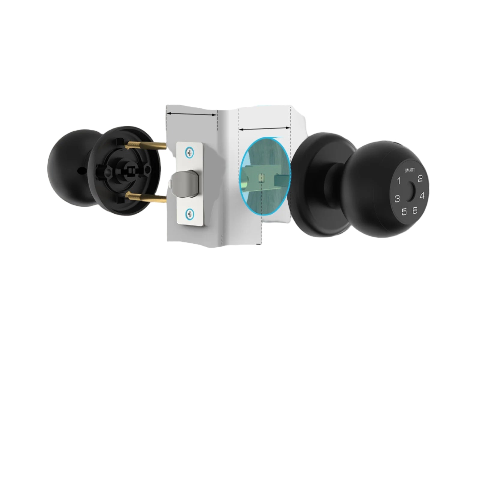 Serrure de porte intelligente