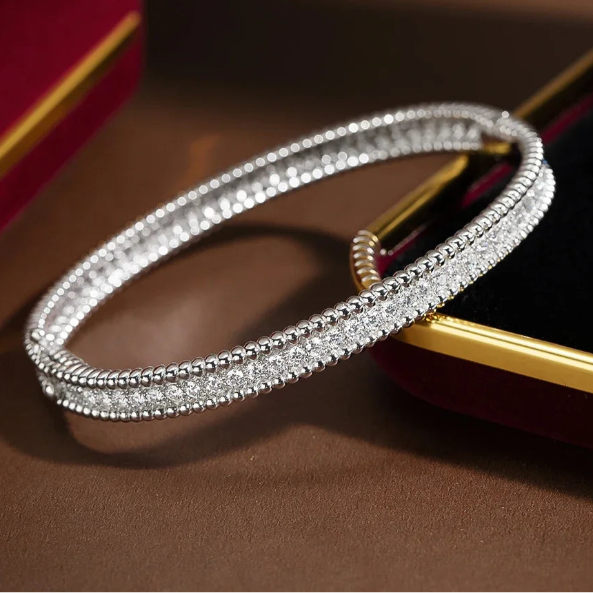 Bracelet 2 Mm full Moissanite